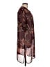 Maurices 100% Polyester Burgundy Kimono Size L - photo 4