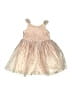 Zunie 100% Polyester Stars Tan Dress Size 4 - photo 1
