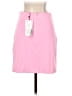Zara 100% Polyester Solid Pink Casual Skirt Size S - photo 2