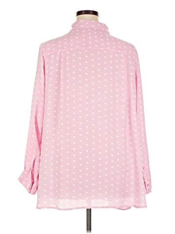 Joan Rivers Long Sleeve Blouse (view 2)