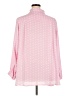 Joan Rivers 100% Polyester Polka Dots Pink Long Sleeve Blouse Size 2X - photo 2
