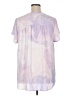 Torrid 100% Polyester Purple Short Sleeve Blouse Size 1X Plus (1) - photo 2