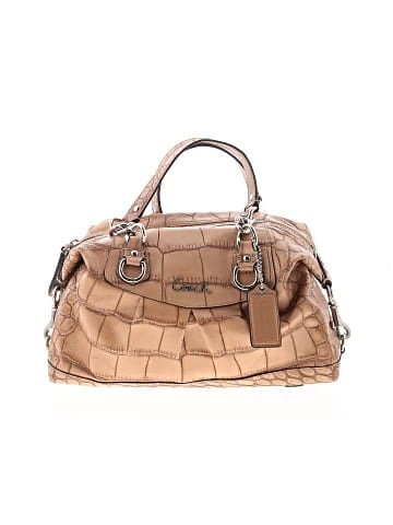 Coach Factory Leather Satchel (view 1)