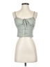 Garage Gray Sleeveless Blouse Size S - photo 1