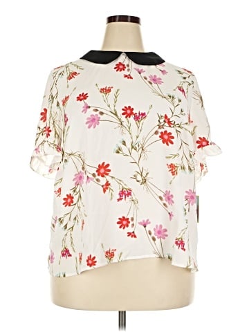 CeCe Short Sleeve Blouse (view 1)