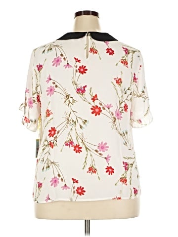 CeCe Short Sleeve Blouse (view 2)