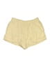 Gap 100% Cotton Solid Yellow Khaki Shorts Size Lg Petite - photo 1