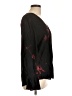 Joie 100% Viscose Black Long Sleeve Blouse Size L - photo 4