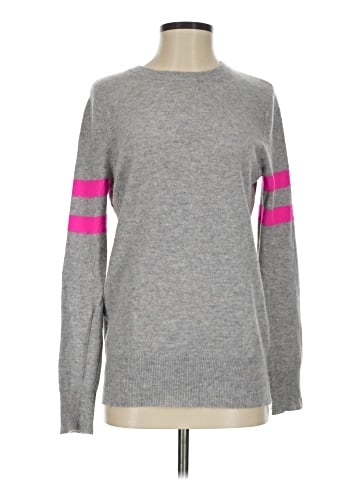 Aqua Cashmere Pullover Sweater (view 1)