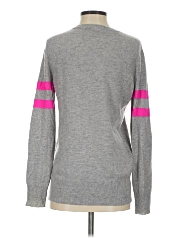 Aqua Cashmere Pullover Sweater (view 2)
