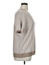 Anne Klein Houndstooth Tan Short Sleeve Top Size XL - photo 4