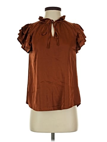 Fifty Street Short Sleeve Blouse (view 1)