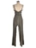 Trixxi Metallic Gray Green Jumpsuit Size S - photo 2