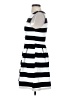 Blue Rain Stripes Black Casual Dress Size S - photo 5