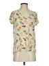 t.la Ivory Short Sleeve Blouse Size S - photo 1