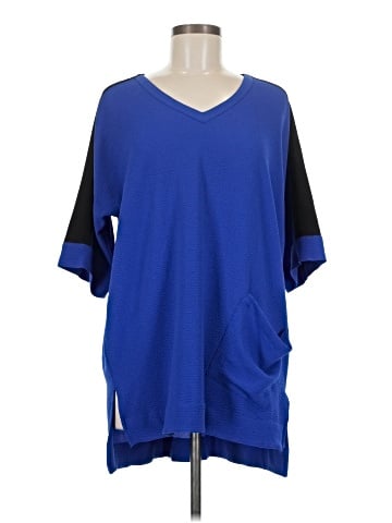 Melissa McCarthy Seven7 Short Sleeve Blouse (view 1)