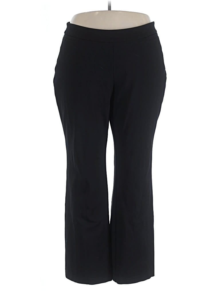 Pre-owned Lane Bryant Dress Pants In Black