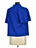 Unbranded 100% Polyester Blue Short Sleeve Blouse Size M - photo 2