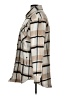 Thread & Supply 100% Polyester Plaid Tan Fleece Size L - photo 5