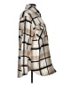 Thread & Supply 100% Polyester Plaid Tan Fleece Size L - photo 4