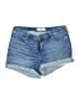 Hollister Blue Denim Shorts Size 35 waist - photo 1