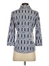 J. McLaughlin Blue 3/4 Sleeve Blouse Size XS - photo 2