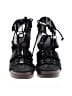 American Eagle Outfitters 100% Leather Black Sandals Size 8 - photo 2