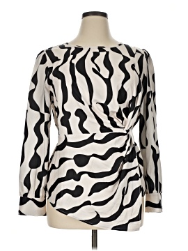 Shein Curve Long Sleeve Blouse