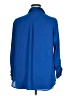 Christopher & Banks 100% Polyester Blue Long Sleeve Polo Size XL (petite) - photo 2