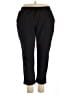 Zac & Rachel Solid Black Casual Pants Size 2X - photo 1
