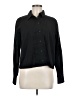 SPANX 100% Supima Cotton Black Long Sleeve Blouse Size M - photo 1