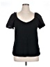 Ava & Viv Black Short Sleeve Top Size 1X - photo 1