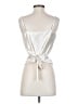 Lucy Paris Silver Sleeveless Blouse Size S - photo 2