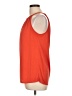 Green Envelope Orange Sleeveless Blouse Size L - photo 5