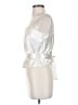 Lucy Paris Silver Sleeveless Blouse Size S - photo 5