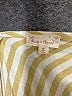 Hem & Thread 100% Rayon Stripes Yellow Jumpsuit Size M - photo 4