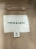 Thread & Supply 100% Cotton Tan Trenchcoat Size M - photo 6