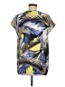 Chaus 100% Polyester Yellow Short Sleeve Blouse Size M - photo 2