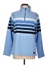 L.L.Bean 100% Cotton Blue 3/4 Sleeve Turtleneck Size L - photo 1