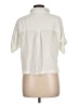 Thread & Supply Ivory Short Sleeve Blouse Size L - photo 2