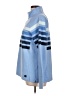 L.L.Bean 100% Cotton Blue 3/4 Sleeve Turtleneck Size L - photo 5