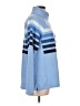 L.L.Bean 100% Cotton Blue 3/4 Sleeve Turtleneck Size L - photo 4