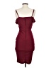 Trac Burgundy Cocktail Dress Size S - photo 2
