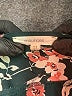 Maurices 100% Polyester Floral Black Green Short Sleeve Blouse Size M - photo 7