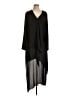 BCBGMAXAZRIA 100% Polyester Black Casual Dress Size L - photo 1