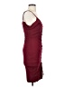 Trac Burgundy Cocktail Dress Size S - photo 4