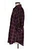 metaphor 100% Polyester Plaid Burgundy 3/4 Sleeve Blouse Size M - photo 5
