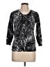 Architect Animal Print Black Pullover Sweater Size L - photo 1