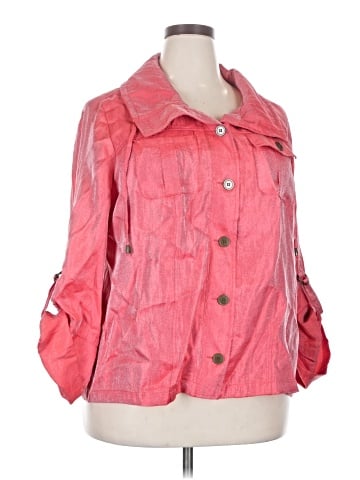 Elementz 3/4 Sleeve Button-Down Shirt (view 1)