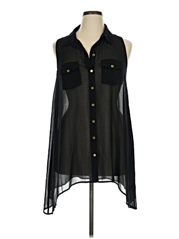 BCBGMAXAZRIA Sleeveless Blouse (view 1)